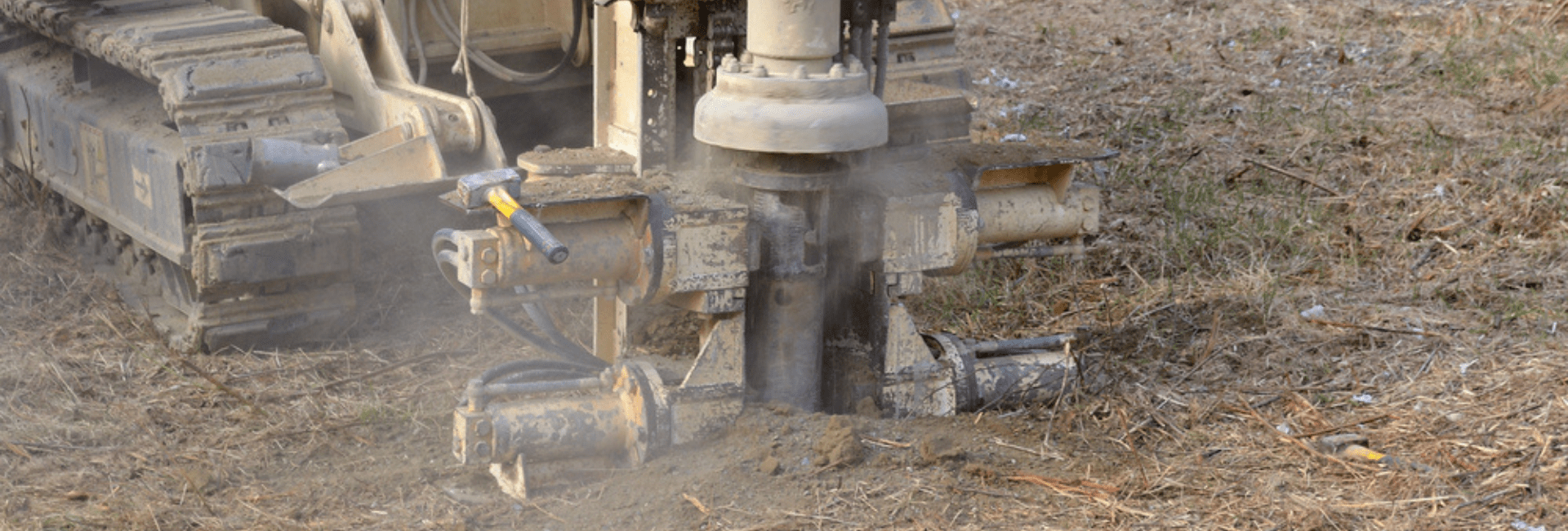 GPR equipment being used to detect subsurface voids in Jewellery Quarter, Manchester
